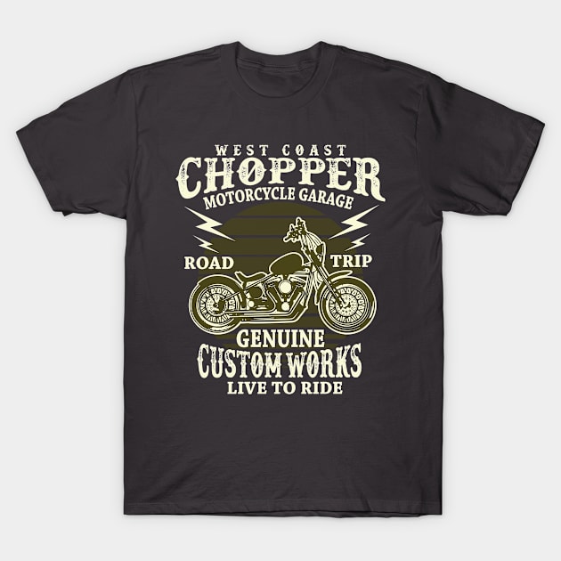 "West Country Chopper" T-Shirt by KSRA Tee Store